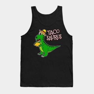 Cinco De Mayo Dinosaur Tacosaurus Taco Lover Tank Top